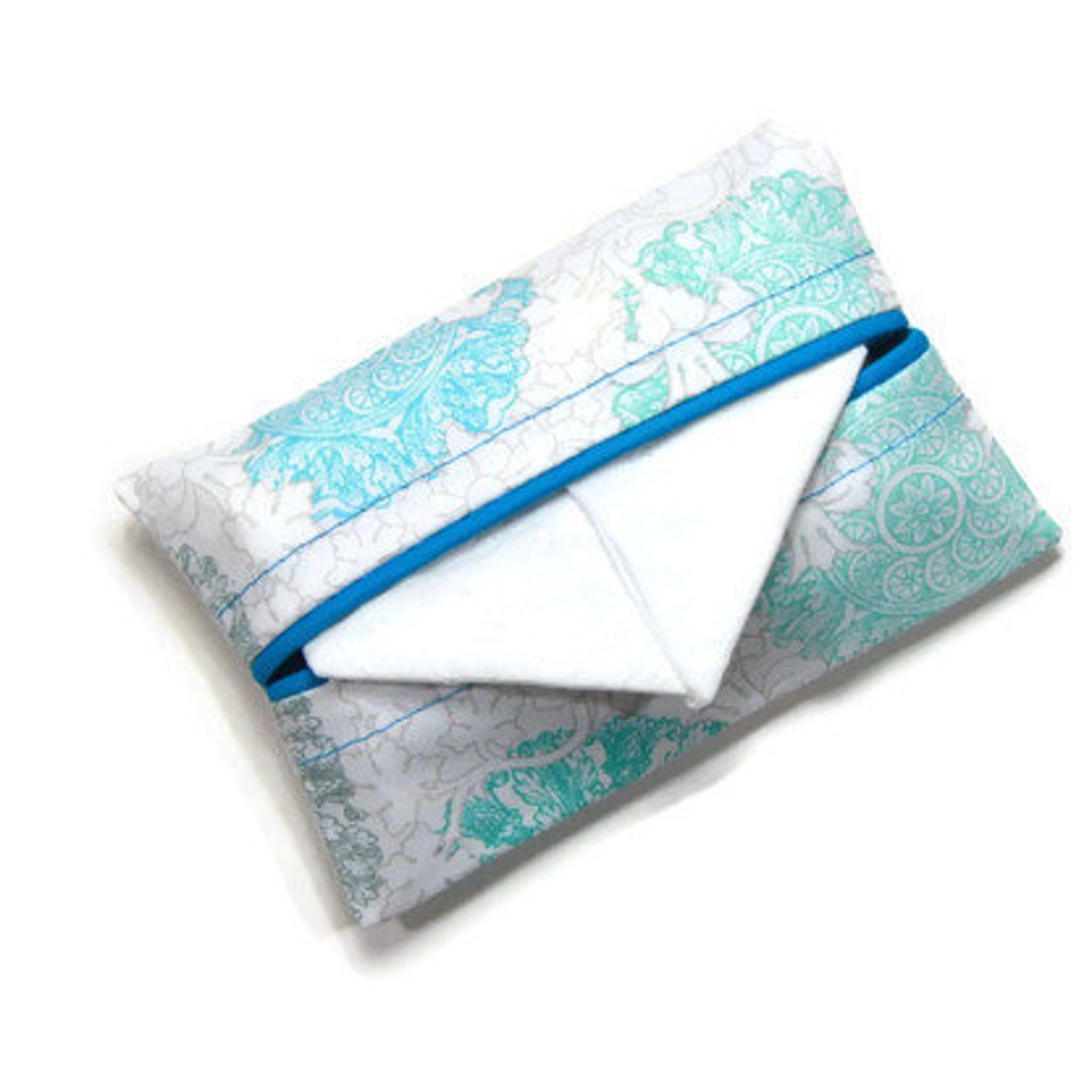 Travel Tissue Holder, Purse Size Tissue Holder, Travel Tissue Cozy