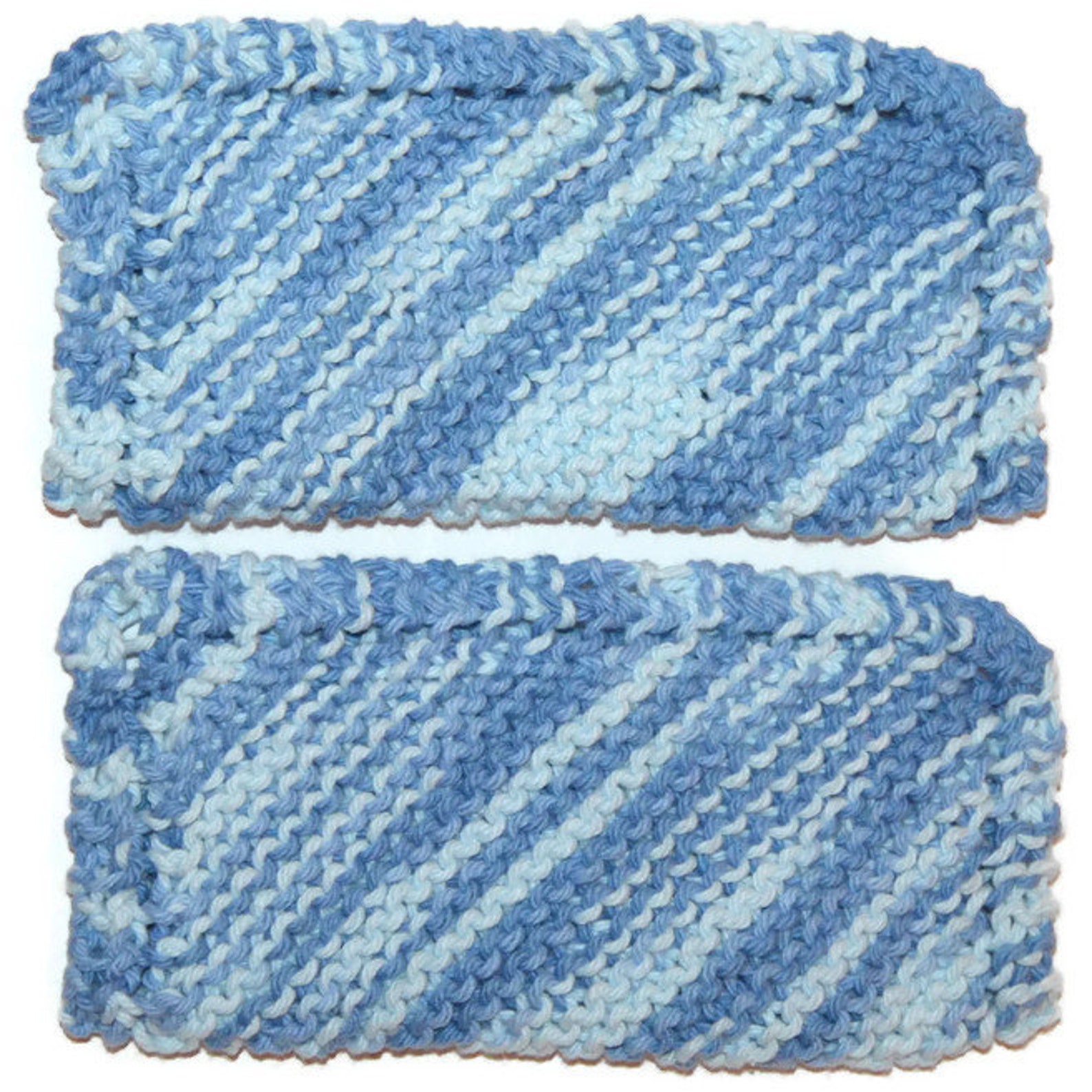 Hand Knit Dish Cloths Knitted Dishcloths Knitted Dish Rags Etsy