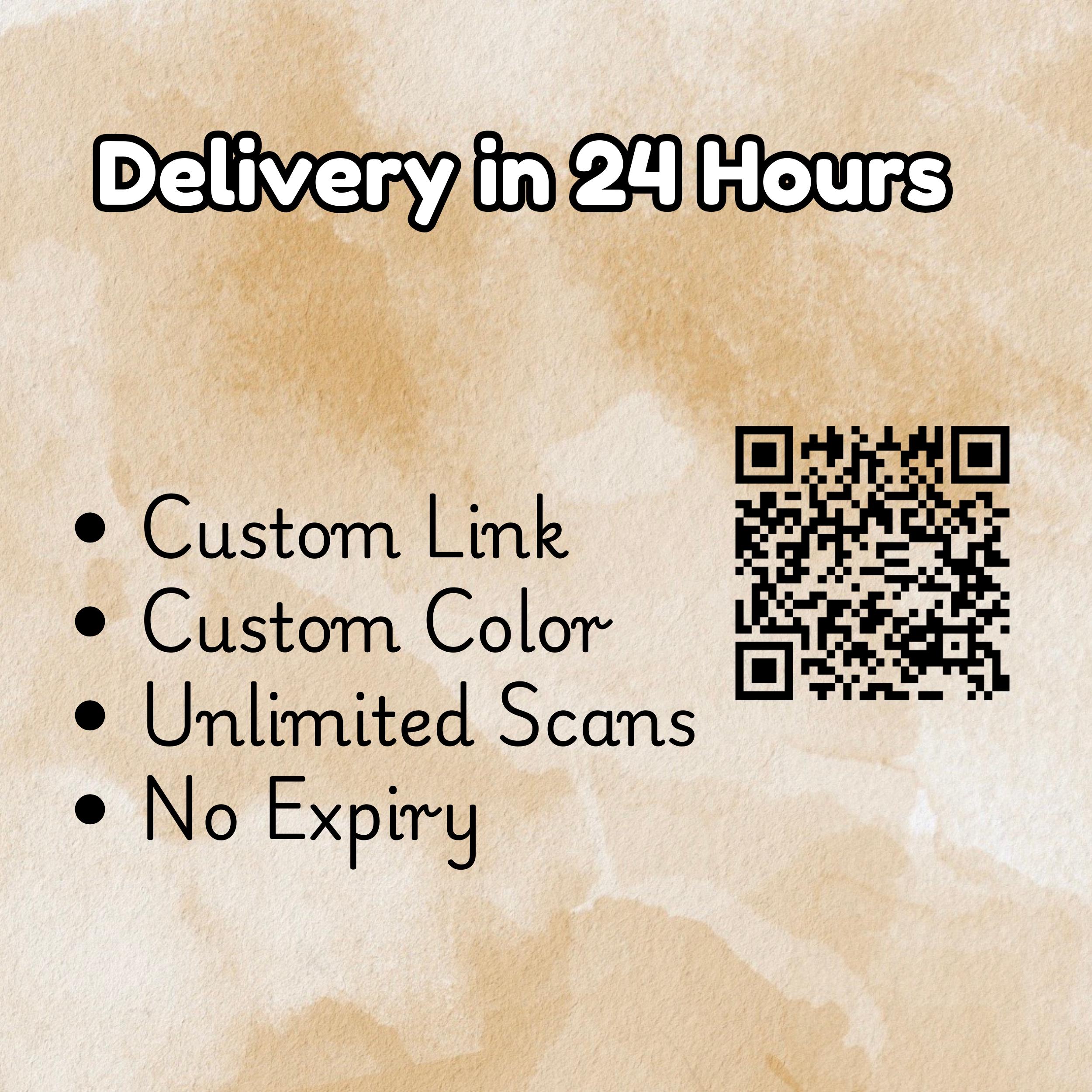Big String Qr Code Customizable QR Code: Multiple Sizes & Colors (digital Download) - Etsy