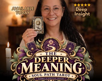 Zielspad Tarot Lezing | Inzicht in Tweelingziel, Karmische Energie & Spirituele Gids Lezing | Spirituele Inzichten | Lezing op hetzelfde uur | Inzicht in Vorige Levens