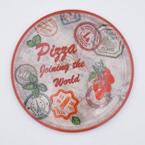 Plato para pizza Charme Rouge - D 31 cm - Napoli