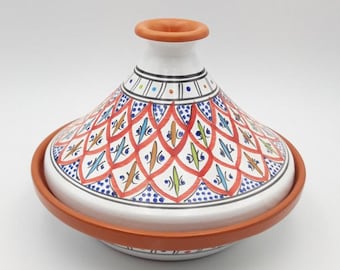 Tajine de cuisson Bakir rouge - D 27 cm