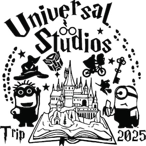 Universal Studios - Adventure Svg File - Adventure 2025 SVG design - Trip Clipart - Vector Graphics - Universal Studio svg -  2025 Trip Svg
