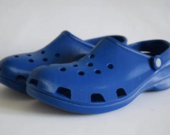 Archivos para impresora 3D de zapatos tipo zueco / Patrón STL y PDF