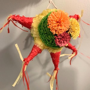 Handcrafted Pinata Ornament: Festive Decoration