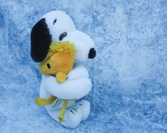 blue snoopy stuffed animal