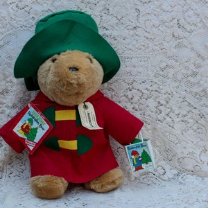 Paddington Bear Stuffed Toy 1997 original tags