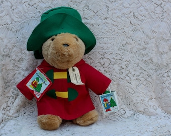 Paddington Bear Stuffed Toy 1997 original tags