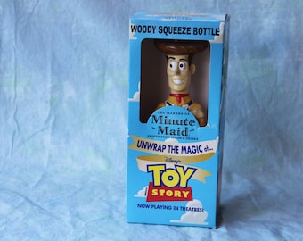Squeeze Bottle Toy Story Woody Minute Maid 1995