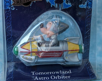 Space Mountain Astro Orbiter Disney Attraction Collection diecast metal ride vehicle