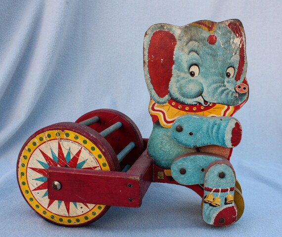 fisher price push elephant