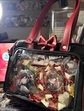 Japanese-Inspired Ita Bag with Bow, Clear Display Window, Kawaii Shoulder Bag, Handbag for Otaku, Anime Collectibles, Trendy product logo