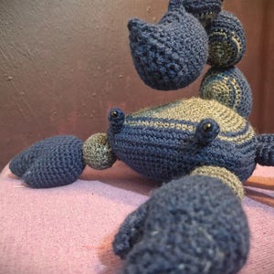 Scorpio Crochet Pattern - Scorpion - Pattern Only