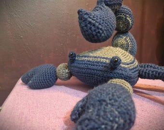 Scorpio Crochet Pattern - Scorpion - Pattern Only