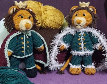 Crochet Lion King Amigurumi – Leo the Lion (PDF Pattern Only)
