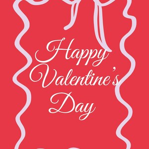 Carte de Saint-Valentin à Imprimer – Design Élégant et Romantique