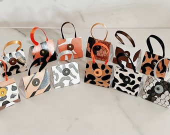 Set of 12 Animal Print Party Favors with Hershey Nugget Candy