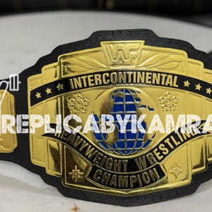 Intercontinental heavyweight Champion wrestling title belt 2mm/4mm plates premium quality leather strap championship wrestling belt