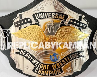 wwc universal heavyweight champion belt zinc 2MM/4MM replica