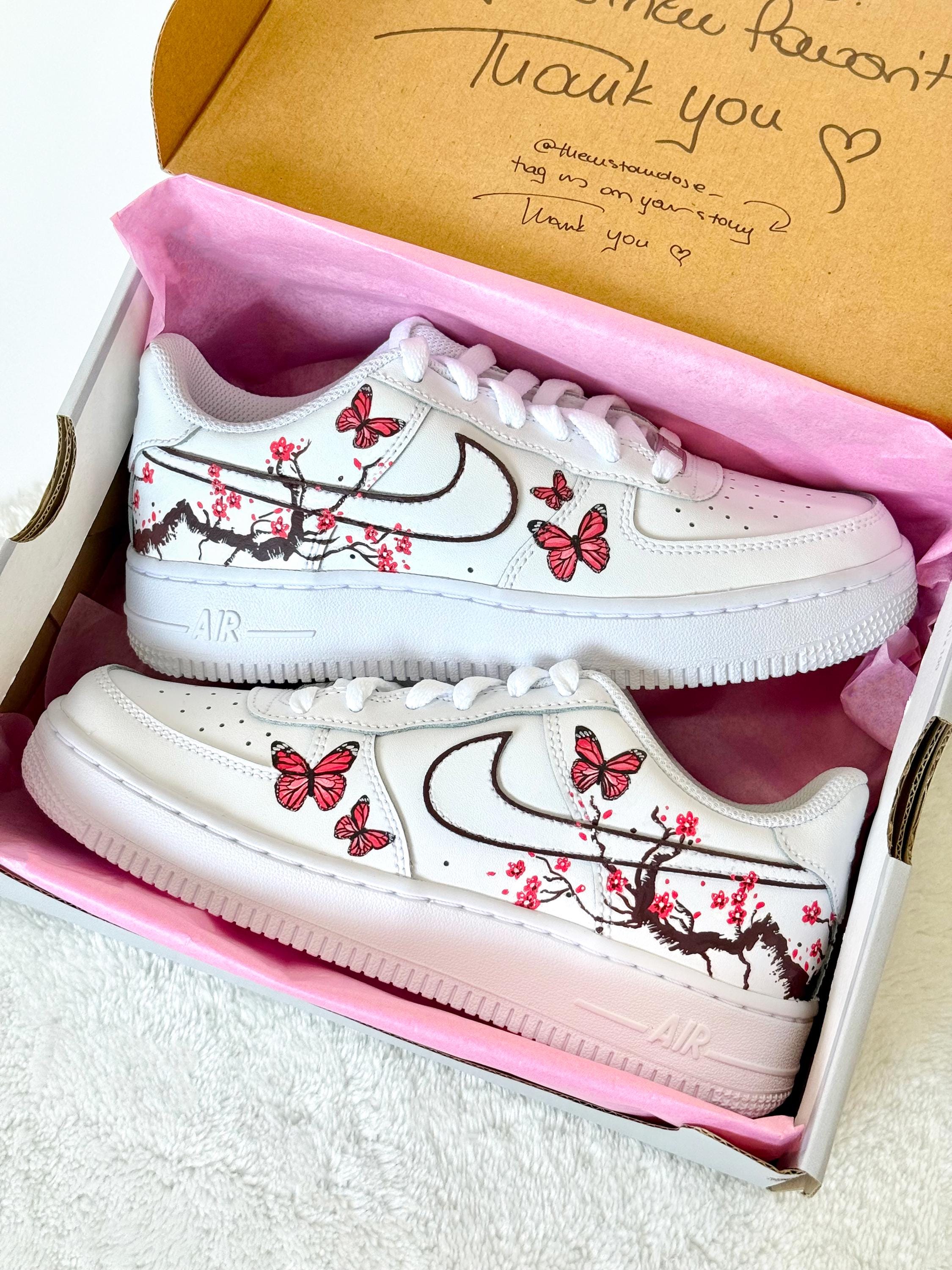 nike air force 1 cherry blossom