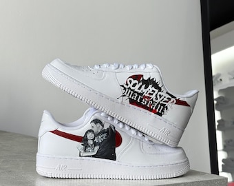 Anpassade Soulmeister & Marseaux Air Force 1 - Handmålade Sneakers