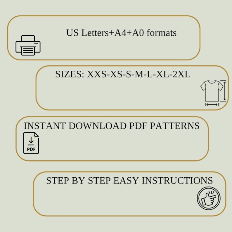 Knit Dress PDF Sewing Pattern: Long Sleeve Beginner Project (XXS-2XL ...