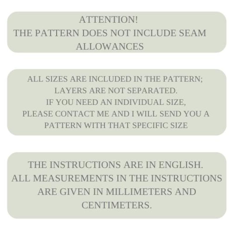 Women's Pajama Set Sewing Pattern: Classic Shirt & Pants (XXS-3XL) (PDF Pattern) image 6