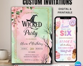 Custom Birthday Invitation | Personalized Digital Party Invite | Printable Kids Birthday Card | Editable Birthday Template