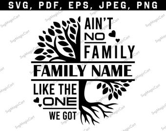 Ain't no Family like the one I got SVG & PNG, family reunion svg, family reunion png, family reunion tree, 2025 family reunion svg