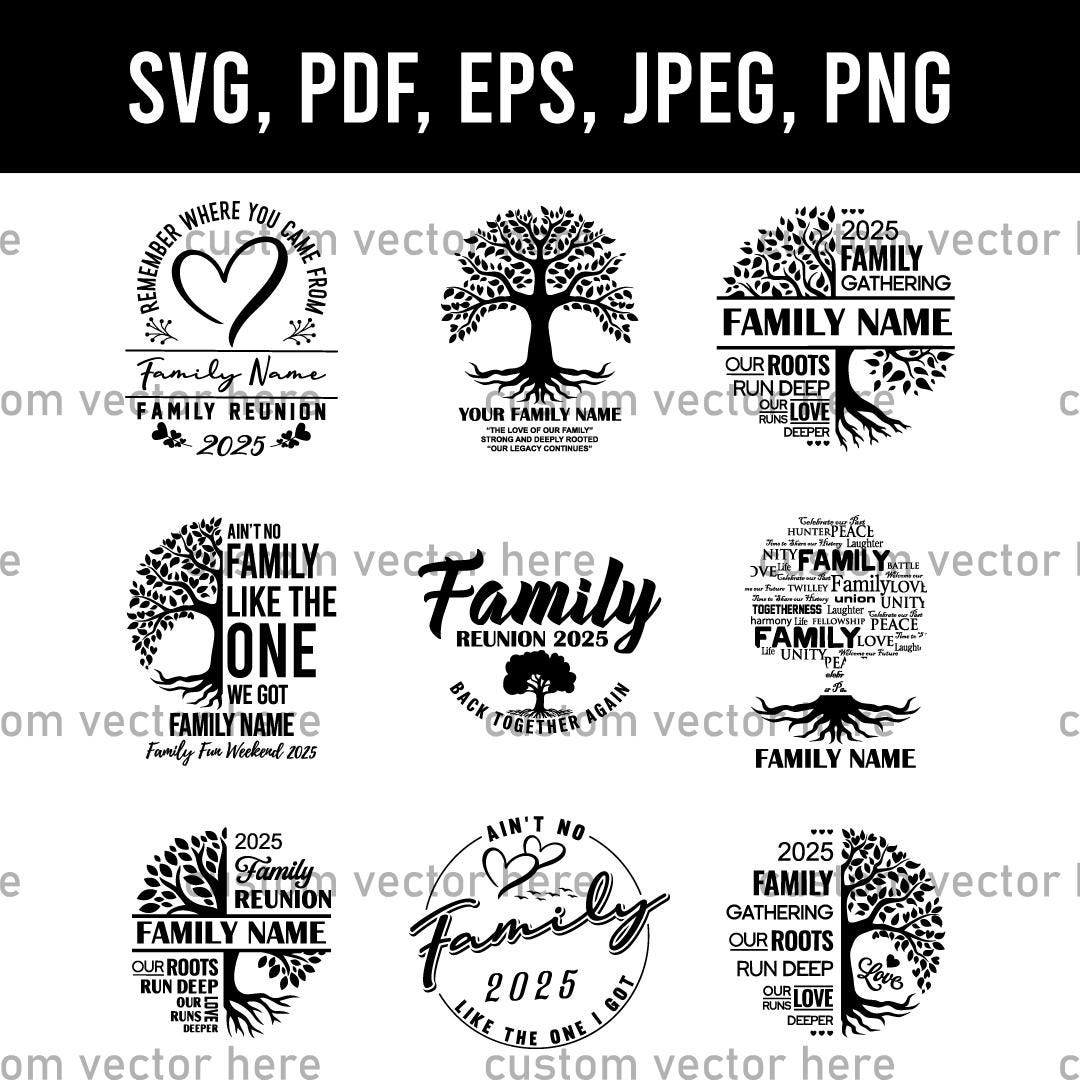 reunión familiar svg, reunión familiar png, árbol de reunión familiar, plantilla de árbol genealógico, reunión familiar 2025 svg, nuestras raíces son profundas svg