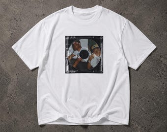Y2K CD Graphic Tee Vintage Streetwear Shirt, Hip Hop Graphic Tshirt, Baggy Oversized Tee, Archive Fashion Shirt, Grunge Y2K Fashion