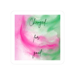 Wicked For Good Movie Changed For Good Musical Wicked Glinda Elphaba Wicked Broadway Musical Theater Cut Stickers