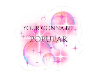Wicked Glinda Tumblr Laptop Wizard of Oz the Good Witch Elphaba Popular Song Musicals Kiss-Cut Stickers