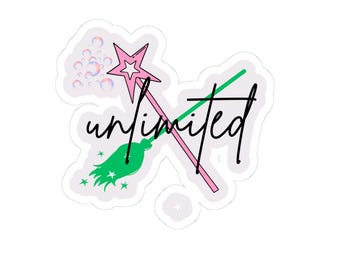Wicked Together Were Unlimited,Wicked girl Wicked Witchcore Gift,Wicked Sticker Decal Laptop Water Bottle Stanley
