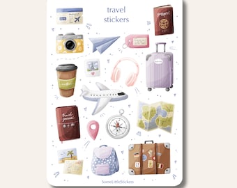 Travel stickers
