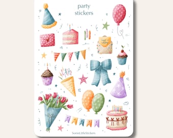 Party stickers