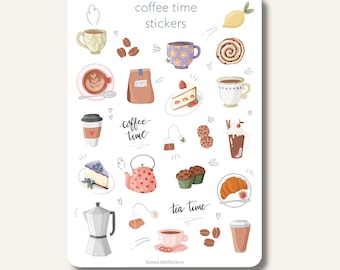 Coffee stickers
