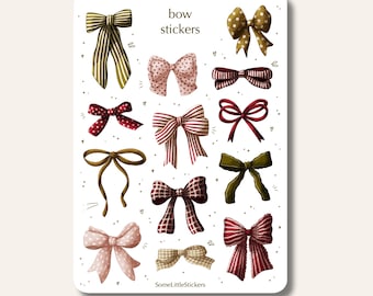 Bow stickers