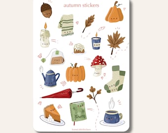 Autumn stickers