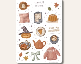 Cosy fall stickers