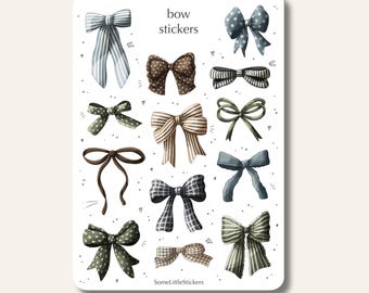 Bow stickers
