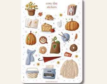 Cosy day stickers