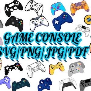 Game Controller SVG Bundle: Cricut Cut Files (Digital Download)