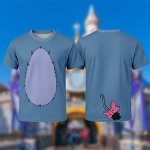 Eeyore Donkey 3D Costume Shirt, Halloween Costume For Family Group T Shirt, Winnie The Pooh Family Trip And Event Tee, Gift For Kids