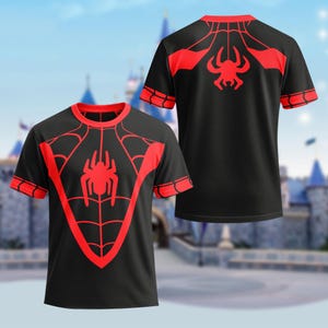 Halloween Spider Friend Cosplay Costume Hoodie, Spider 3D T-shirt, Spider Costume All Over Print Tee, Spider Cosplay image 4