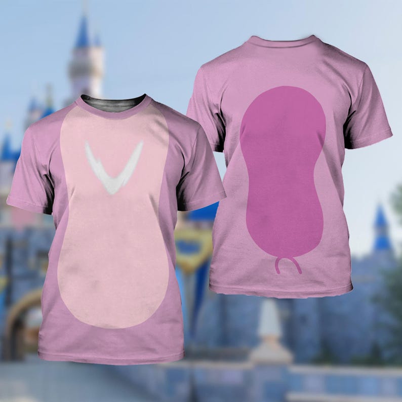 Sudadera con capucha 3D Angel Pink Alien, sudadera de la película Lilo & Stitch, sudadera con capucha de disfraz de dibujos animados de ángel, camiseta de disfraz de cosplay de monstruos de ángel imagen 4