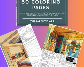 Printable House Coloring Pages: Cozy Cottage & Dream Home (PDF Download, 8.5x11in