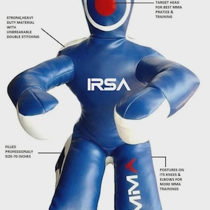 MMA Grappling Dummy - Judo, BJJ, Wrestling, Jiu-Jitsu Training Bag - Punching &