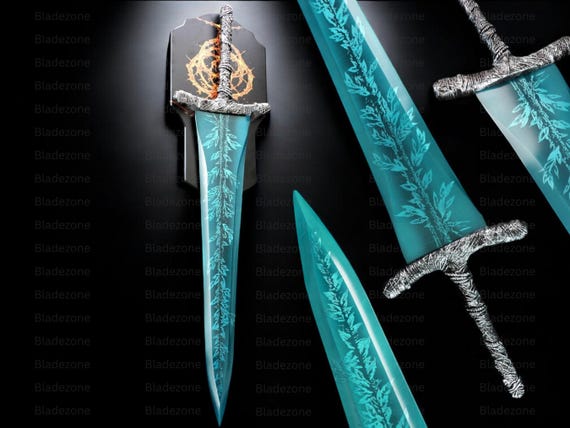 Moonlight Greatsword Dark Moon Replica: Full Metal Dark Souls Cosplay Sword Christmas Gift for Him Anniversary Gift