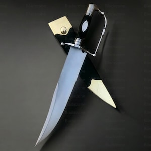 Handmade 5160 Spring Steel Bowie Knife - Juan Seguin Replica